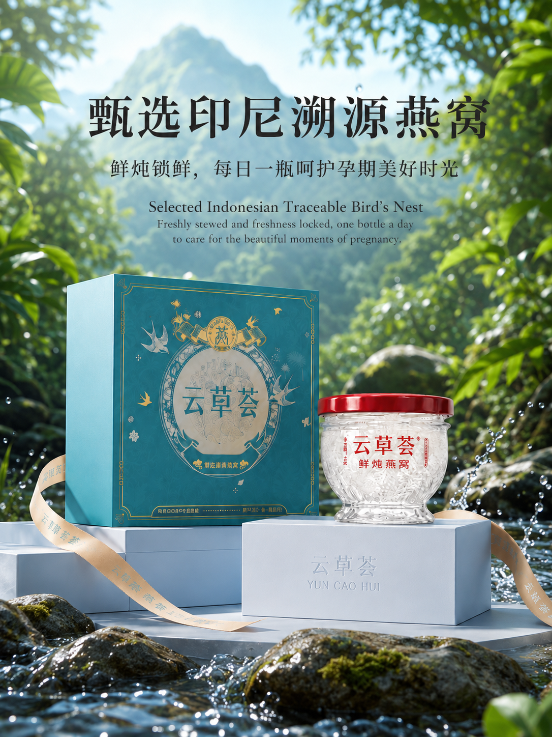 甄浓款鲜炖燕窝周套餐